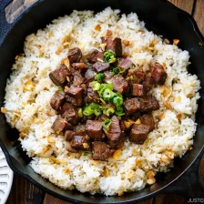 Steak Garlic Rice Recipe Page