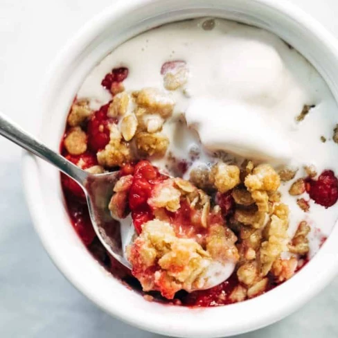 Two Person Raspberry Crumbles Image