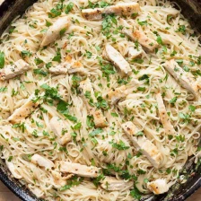 Chicken Scampi With Angel Hair Pasta Recipe Page