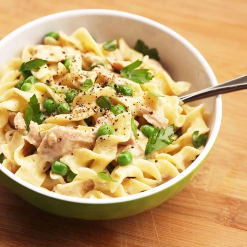 Easy One-Pot Light Tuna Noodle Casserole Image