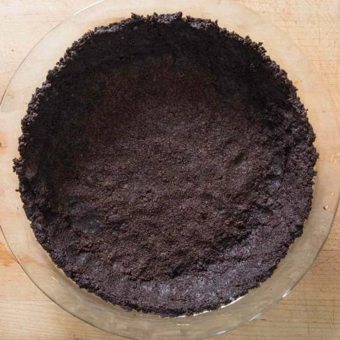 Chocolate Oreo Cookie Crust Image