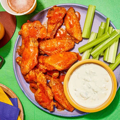 Air-Fryer Buffalo Wings Recipe Image