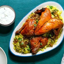 This Biryani-Style Roast Chicken Dinner Is My Go-To for Company Recipe Page