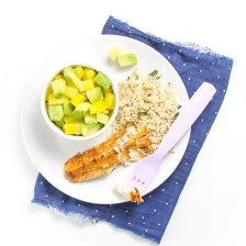 Crispy White Fish with Pineapple &amp; Avocado Chunks Recipe Page