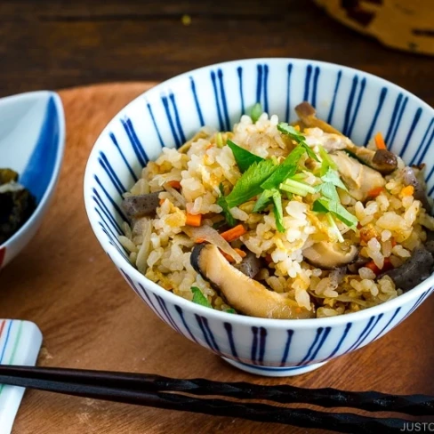 Takikomi Gohan (Japanese Mixed Rice) Image