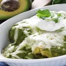 Mole Verde Chicken Enchiladas Recipe Page