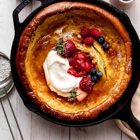 Dutch Baby Pancake Recipe Image