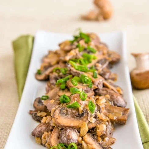 Mushrooms in a Sour Cream Sauce Image