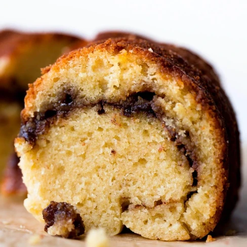 Chai Spiced Cinnamon Swirl Bundt Cake Image