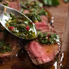 Chimichurri Steak Recipe Page