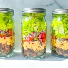 Vegan Big Mac Salad Jars (30g Protein) Recipe Page