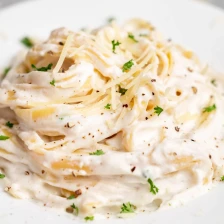 Creamy Fettuccine Alfredo Recipe Page