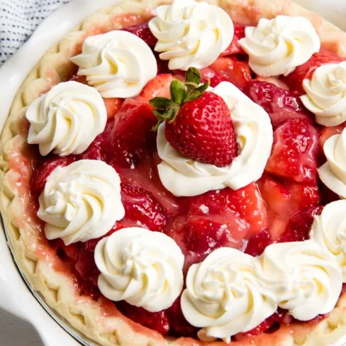 Old Fashioned Strawberry Pie Image