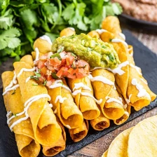 Baked or Fried Taquitos Recipe Page