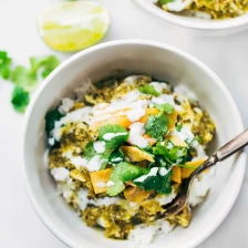 Roasted Tomatillo Chicken and Rice Bowls Recipe Page