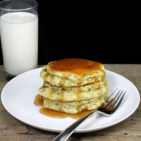 Almond Poppyseed Pancakes Image