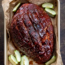 Apple Butter Honey Glazed Ham Recipe Page