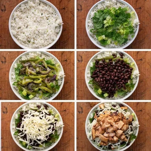 Chicken Burrito Bowl {Chipotle Copycat} Image