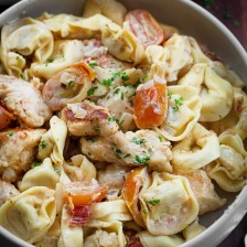 Skillet Chicken Tortellini Recipe Page