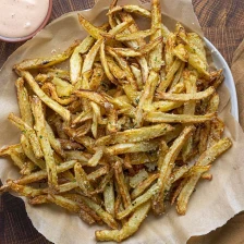 Air Fryer Garlic Parmesan French Fries Recipe Page