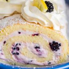 Blackberry Lemon Cake Roll (VIDEO) Recipe Page