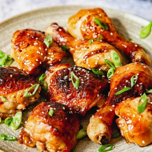 Sticky Korean Chicken Image