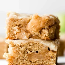 Brown Butter Apple Blondies Recipe Page