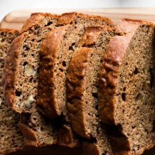 Whole Wheat Healthy Banana Bread Recipe Page