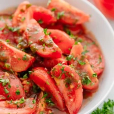 Marinated Tomatoes Recipe Recipe Page