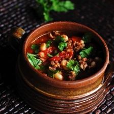 Spicy Sausage Posole Recipe Page