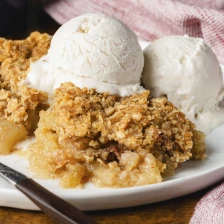 Apple Crisp With Oats Recipe Page