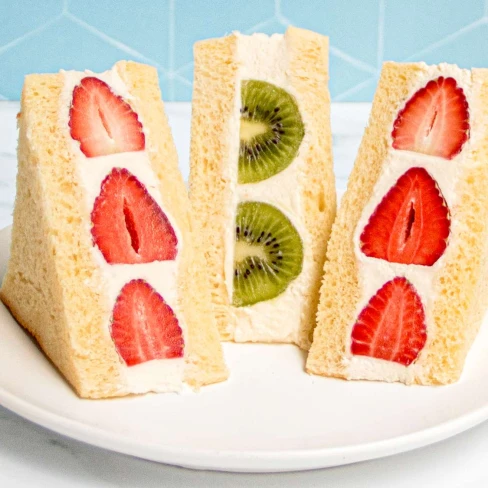 Japanese Fruit Sando (Fruit Sandwich) Image