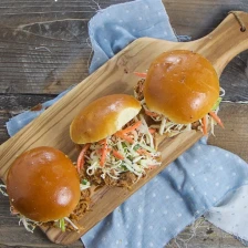 Pulled Pork Sandwiches with Apple Slaw Recipe Page