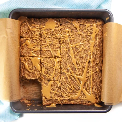 Banana Peanut Butter Oatmeal Bake Image