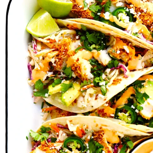 Crispy Baked Fish Tacos Image