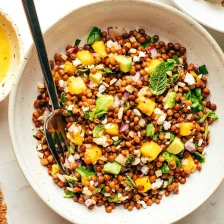 Mango Lentil Salad Recipe Page