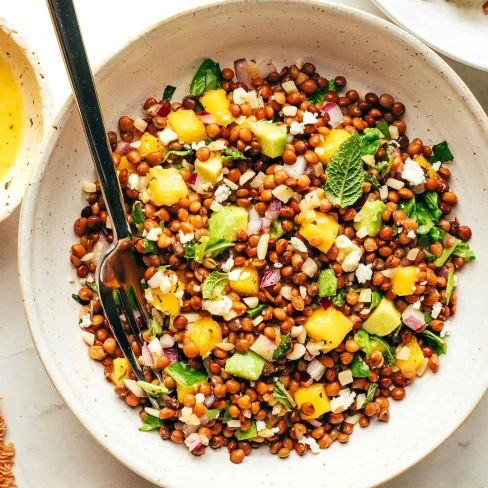 Mango Lentil Salad Image