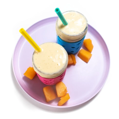 5 Minute Cantaloupe Smoothie (family favorite0 Image