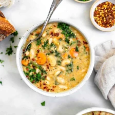 Tuscan White Bean Soup Recipe Page