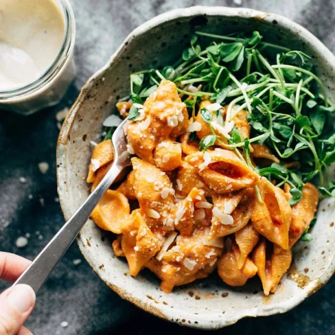 3 Ingredient Creamy Tomato Shells Image