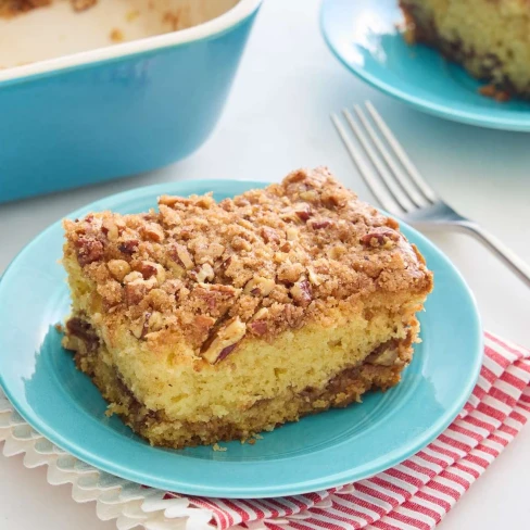 Pecan Sour Cream Coffee Cake Image