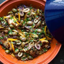Moroccan Chicken With Lemon And Olives Recipe Page