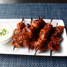 Grilled Chicken Teriyaki Skewers With Miso Ranch Recipe Page