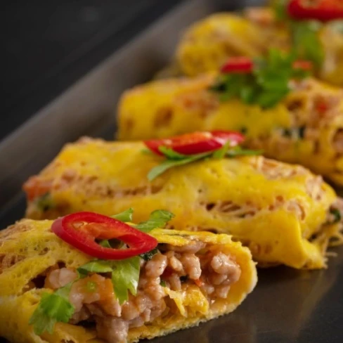 Prawn and Pork Egg Net Rolls | Marion&#039;s Kitchen Image