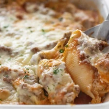 Three Cheese Stuffed Shells Recipe Page