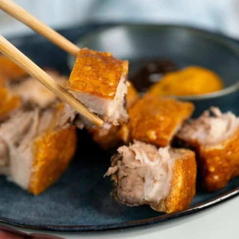 Chinese Crispy Roast Pork Image