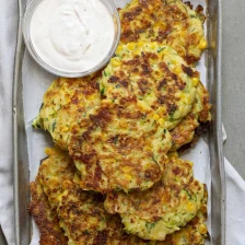 Zucchini Fritters Recipe Page