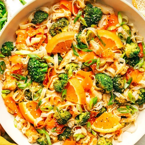 Orange Miso Noodle Stir-Fry Image