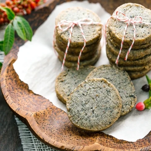 Black Sesame Cookies Image