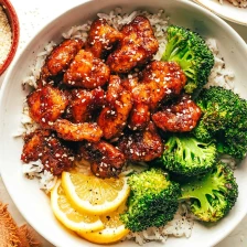 Sticky Honey Lemon Chicken Recipe Page